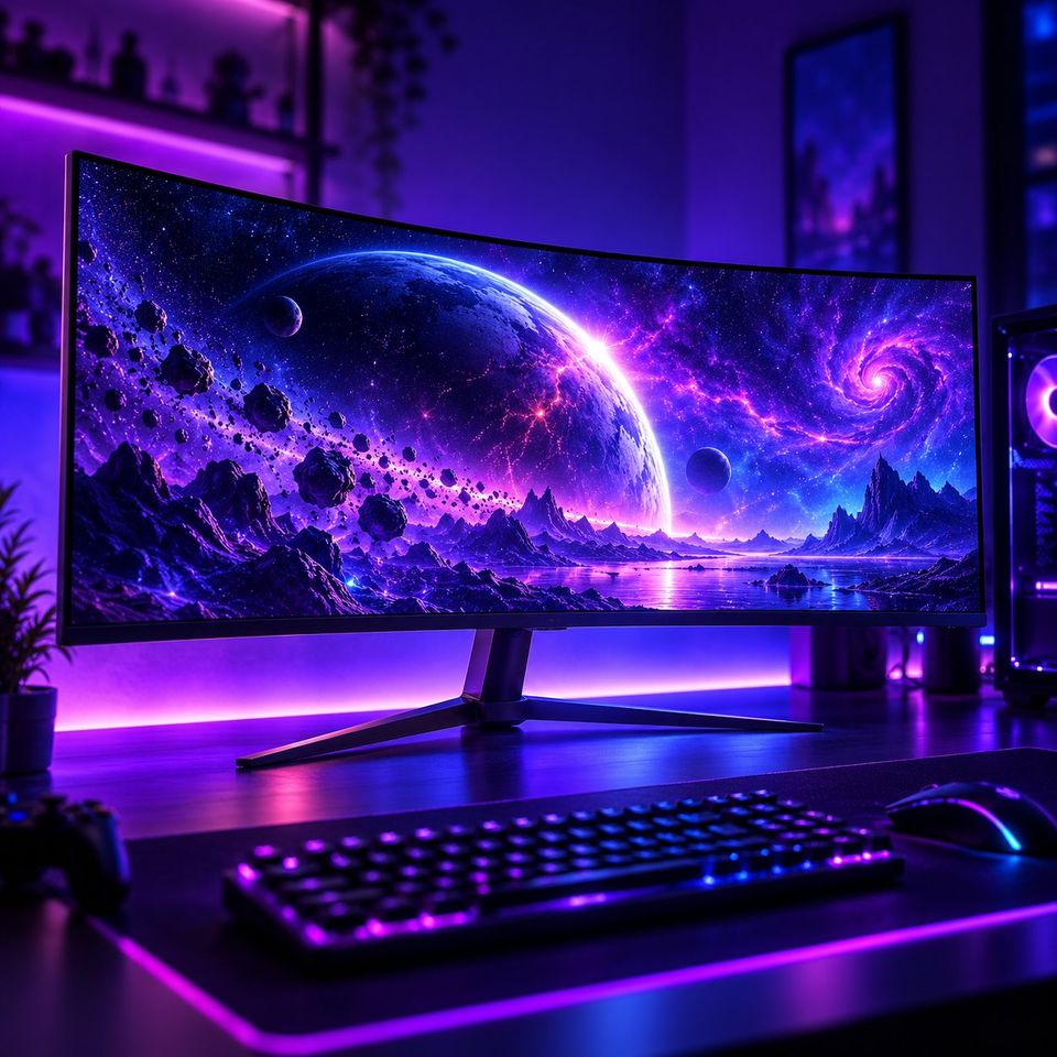 Arena Speed 32 Curved Monitor — demo illustration 1