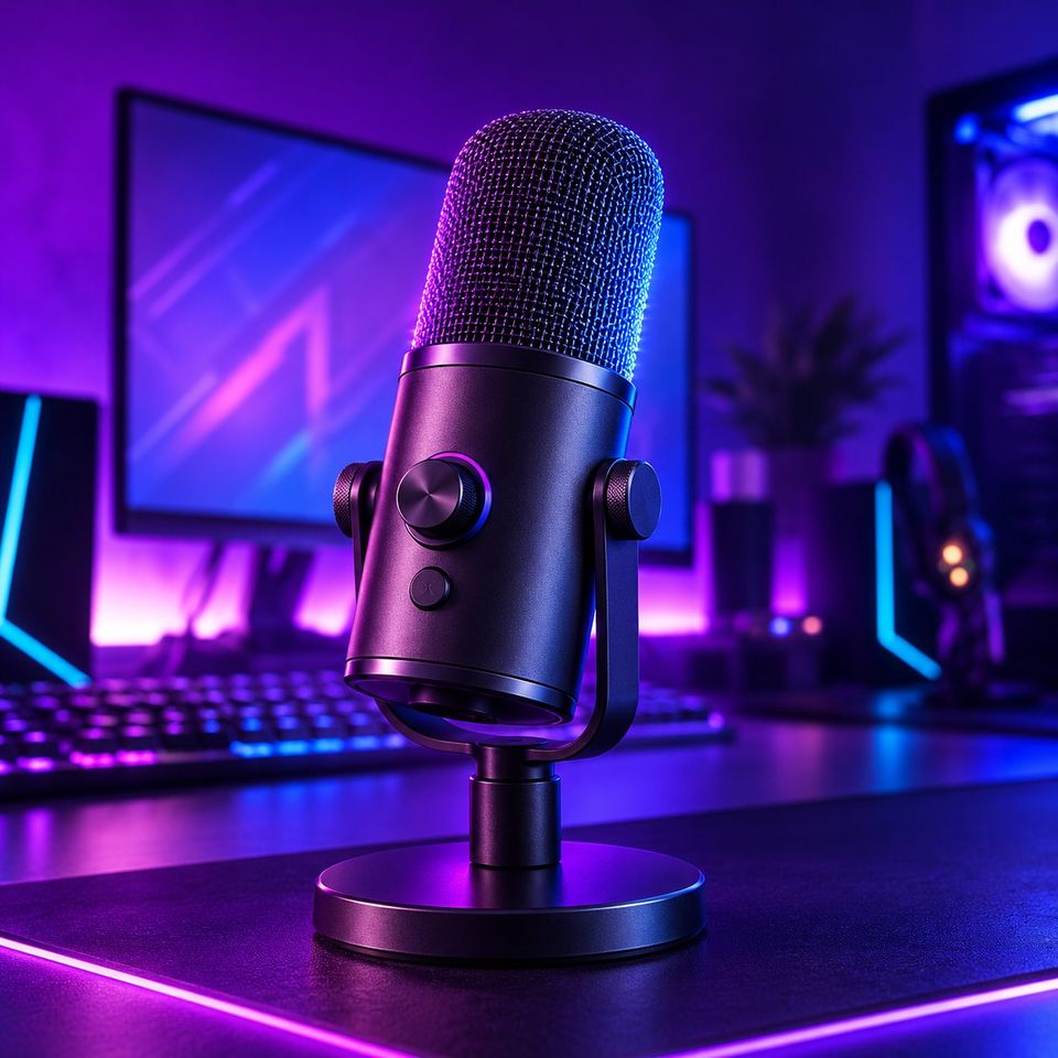 Arena VoiceCast USB Microphone — demo illustration 1