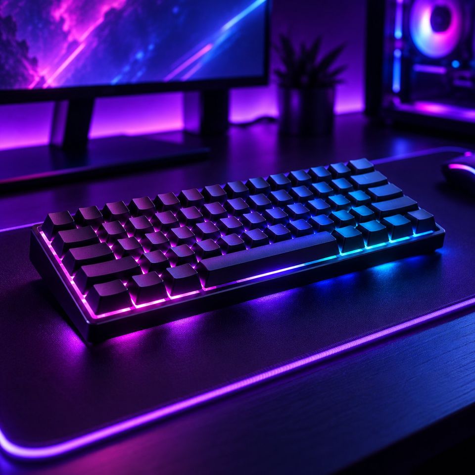 Void Phantom 60 Gaming Keyboard — demo illustration 1